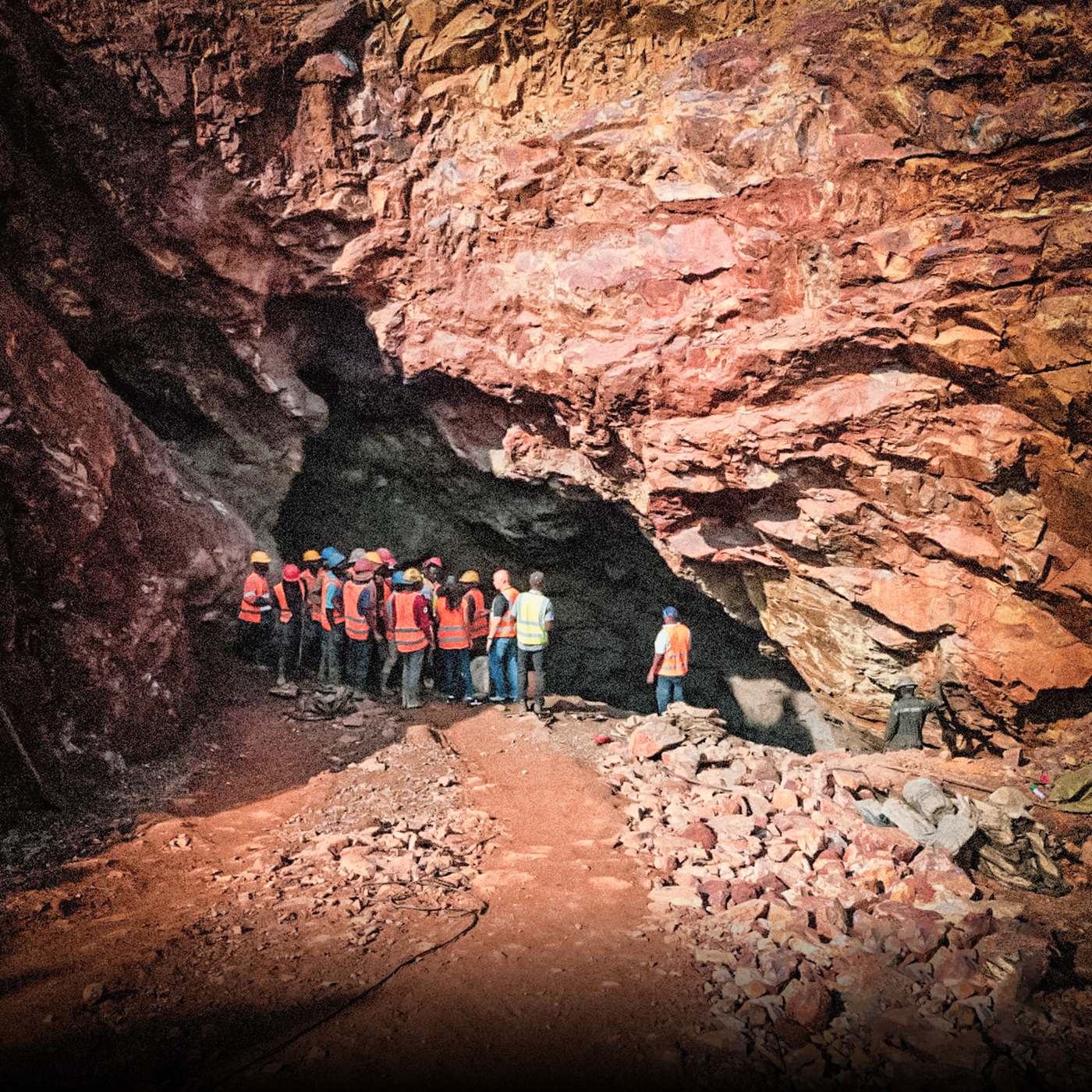 Katoma Gold Mine site landscape